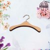 Toddmomy 10pcs Dolls Doll Jewelry Hanger Dog Closet for Small Dogs Pants Hanger Princess Doll Hanger Bjd Outfits for Doll Hangers Suit Hanger Pet Child Wooden Little Doll