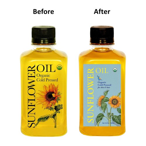 DAANA Sunflower Oil for Skin: Certified USDA Organic, Extra Virgin, Cold Pressed (12 fl oz)