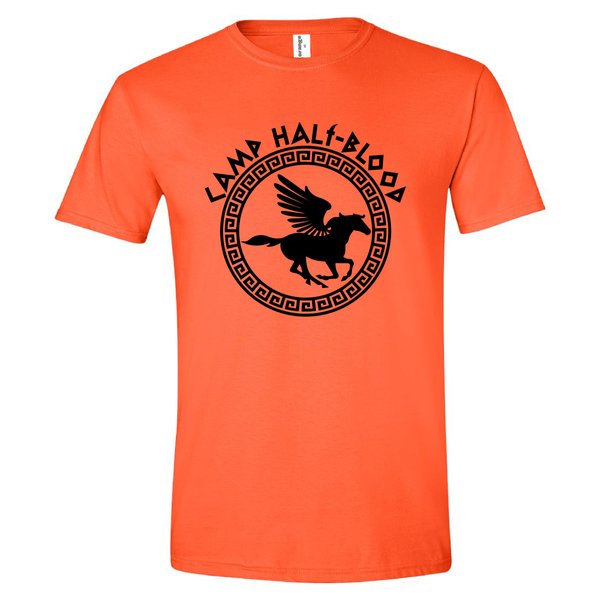 Camp Half Blood Shirt (L, Orange)