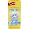 Glad Trash Bags, Small Garbage Bags, 4 Gallon Trash Bag for Waste Basket, Febreze Fresh Clean Scent, 26 Count