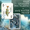 Freshwater Fish Plastic Playing Cards: Waterproof, Learn 52 Species While You Play; the Ultimate Fishing Gear Addition, Fits in Any Fishing Tackle Box, Unique Deck of Fish Themed Playing Cards