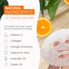 Natural Chemist Vitamin C & Collagen - Sheet Mask - Cruelty Free Korean Skin Care For All Skin Types - 4 pack (20 Masks)