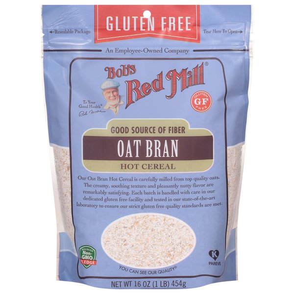 Bob's Red Mill Gluten Free Oat Bran, 16-ounce