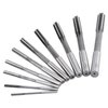 10Pcs Machine Reamer Set,HSS H7 Straight Flute Chucking Reamer Milling Cutter 3/4/5/6/7/8/9/10/11/12mm