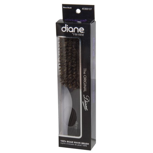Diane Original 9" Wave Brush DBB107 - All-Purpose Hair Brush for Salon, Barber, Stylist, Men and Women, Detangles Long and Short Hair