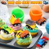 DERTE Mini Construction Car Toys Pull Back Vehicles Excavator Truck Tractor Kids Party Favors Pinata Stuffers Easter Fillers for Toddlers Girls Boys Child Play Set Gifts (50)