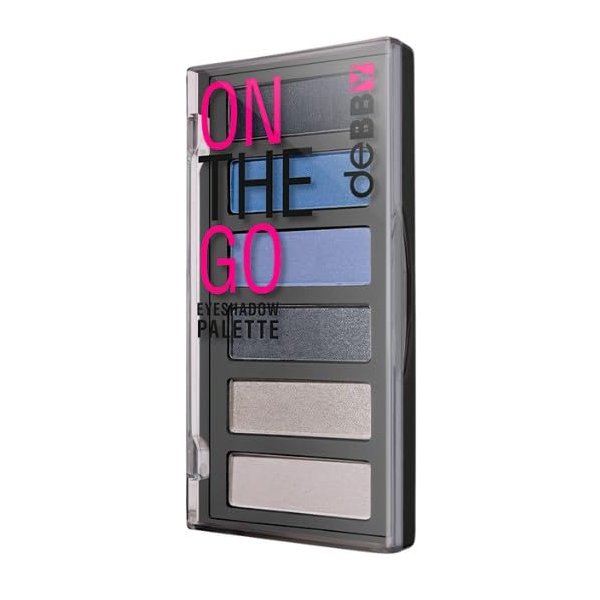 Debby Eyeshadow Palette On The Go N. 04, 6g (0.21 Oz) 1 unit - Made in Italy [italian import]