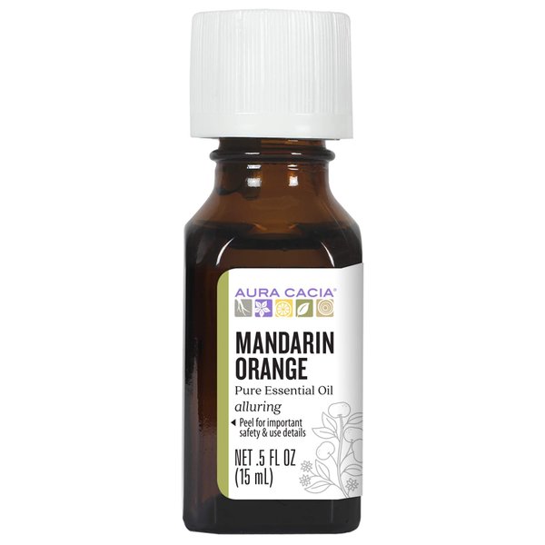 Aura Cacia: Pure Botanical Essence, Mandarin Orange 0.5