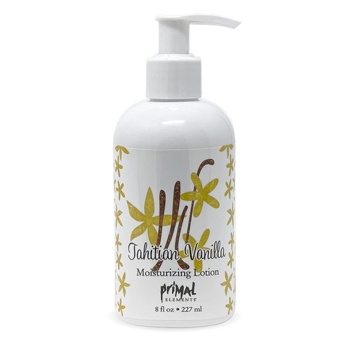 Primal Elements Hand and Body Cream Shea Butter Lotion, Tahitian Vanilla, 8 Ounce