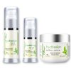 Deluvia HydraSkin Awakening System,Skin Care Set, Eye Gel, Facial Serum, Night Cream with Botanical Hyaluronic Acid, AHA, Vitamin C Serum, Organic Aloe Vera, Vitamin E and Essential Oils.