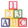 6 Pcs ABC Friend Street Party Decoration 30 x 30 cm Alphabet back to school party decorations，Graduation Favor Balloon Box Toy Inspire Birthday Party Decor for Celebration Christmas New Year
