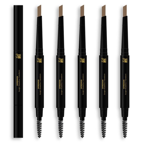 Brow Definer (Blonde) - 3R Factory Blonde Eyebrow Pencils For Women Waterproof & Retractable (1pc Pack)