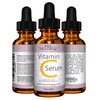 DOUBLE SIZED (2 oz) PURE VITAMIN C SERUM FOR FACE With Hyaluronic Acid - Anti Wrinkle, Anti Aging, Dark Circles, Age Spots, Vitamin C, Pore Cleanser, Acne Scars, Organic Vegan Ingredients