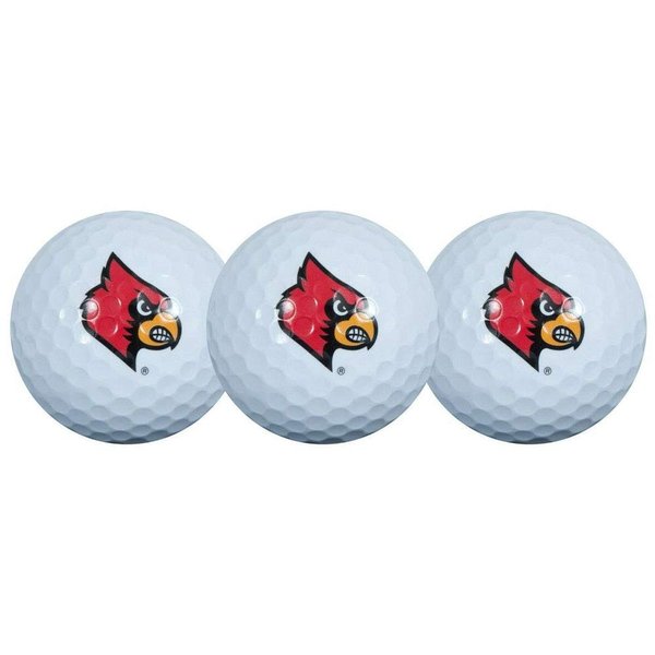 Team Effort Louisville Cardinals Golf Ball 3 Pack
