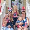 JOYIN 12 Pcs 4th of July Headband, Patriotic Headband American Flag Headbands for Women, 4th of July Accessories for Independence Day, Memorial Day, Veterans Day Honoring, Themed Party Favors