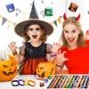 VKTEN 48Pcs Halloween Party Favors Slap Bracelets Rubber Wristbands Assorted Gifts for Kids Girls Boys (Halloween)