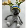 JHESAO 12" Plants and Buckethead Zombies Plush Toys Normal Zombies PVZ Plushies 1 2 Stuffed Soft Doll Buckethead Zombies New