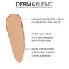 Dermablend Cover Creme Full Coverage Foundation with SPF 30, 20W Cashew Beige, 1 oz.