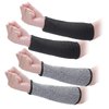 Aster 2Pairs Arm Protection Sleeves Cut Resistant Sleeves Level 5 Protective Arm Sleeves Heat Resistant Sleeves Protectors for Thin Skin Bruising Men Women