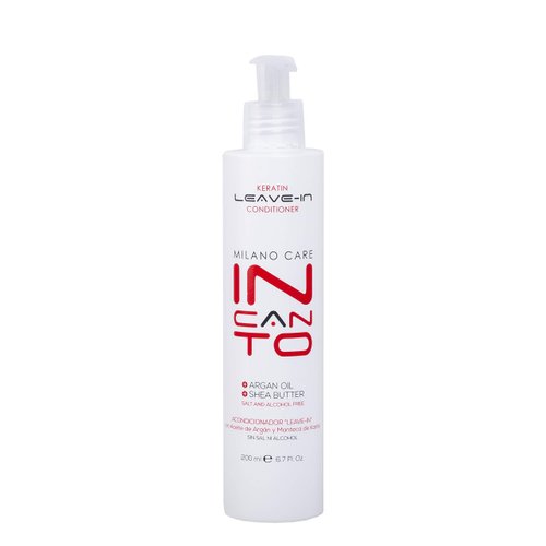 Milano Care Incanto Keratin Leave-In Conditioner – Anti-Frizz Keratin Protein Conditioner Infused with Argan Oil & Shea Butter – Nourishing Hair Repair Treatment