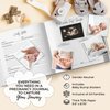 LUMOSX Pregnancy Journal Memory Book - w/BONUS Baby Bump Stickers in the Gender Neutral Baby Book Memory - Baby Journal Is A Pregnancy Must Haves, Best Gifts For Expecting Moms, Baby Shower Gifts
