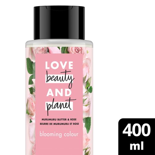 Love Beauty And Planet, Blooming Color Sulfate Free Shampoo for Color Treated Hair 13.5, Murumuru Butter and Rose, rose, 27 Fl Oz