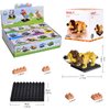 FUN LITTLE TOYS Party Favors for Kids, Mini Animals Building Blocks Sets for Goodie Bags, Prizes, Birthday Gifts, 12 Boxes