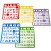 Yuanhe 100 Bingo Game Cards,Bingo Set, Kids Party Paper Card Games, School Classroom Family Gathering Activity, Casino Trip