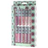 Nicole Miller 10 Pc Lip Gloss Collection, Shimmery Lip Glosses for Women and Girls, Long Lasting Color Lip Gloss Set with Rich Varied Colors (Green)
