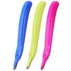 ZZTX 3 PCS Professional Magnetic Staple Remover Puller Rubberized Staples Remover Staple Removal Tool for School Office Home(Blue, Rose, Green)