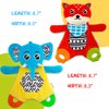 Baby teether Toys (Fox and Elephant)