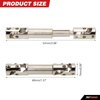 RCAWD #45 Steel 41-53mm Slider Center Drive Shaft for Pins for 1/24 Axial Scx24 Deadbolt Chevrolet Wrangler Gladiator Bronco Crawlers Upgrade Parts
