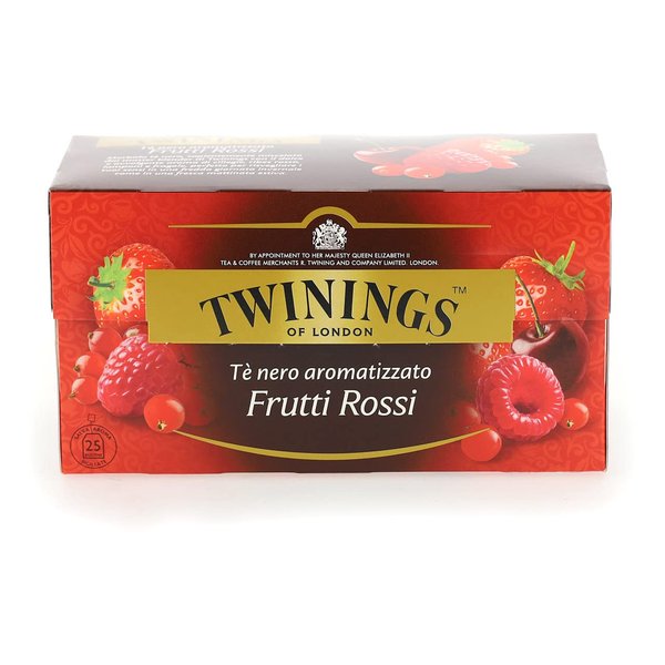 Twinings Four Red Fruits Tea (25 Tea Bags 50g / 1.8oz.)