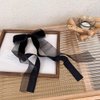 Funlovin Hair Bow Clip - Velvet Black Hair Bow, 1pc (Hair Securing, Decorative) for Women