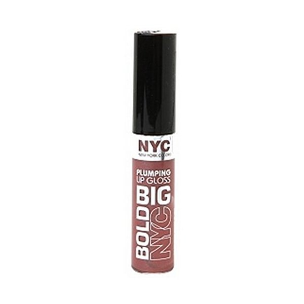 N.Y.C. New York Color Big Bold Plumping and Shine Lip Gloss, Magnified Mauve, 0.39 Fluid Ounce