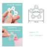 Miliocry Balloon Clips 100 pcs, Balloon Arch Bracket Buckle, Balloon Connectors Clip Holders for Decor Balloon Flowers Arch Column Stand Garland Birthday Wedding Baby Shower Party Decorations