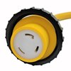 Parkworld 692019 Shore Power Adapter Cord Marine 50A Plug SS2-50P to L5-30R RV 30A Receptacle Female (1.5FT)