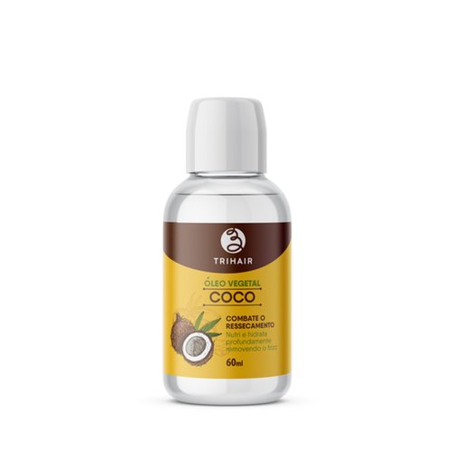Trihair Coconut Hair Oil - Intense Hydration and Natural Shine (2.02, Ounces)