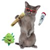 PAW:20 Bud Jr. The Weed Nug, Jay Jr. The Joint & Lil' B The Blunt Cat Toy Set