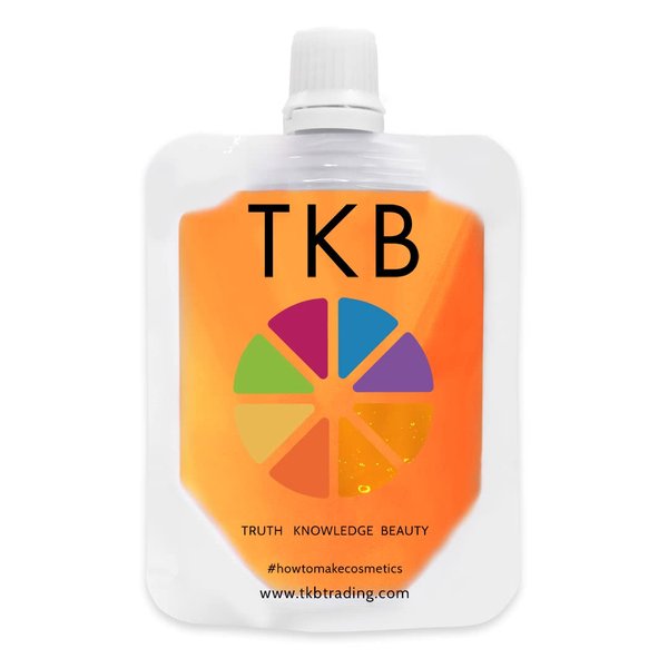 TKB Jelly Gloss (Flexagel)| Lip Gloss Base for DIY Lip Gloss| Ready-to-Wear| Moisturizing, High Shine, Fruity Scent, Vegan, Gluten and Cruelty free| Made in USA (Orange Sherbert, 1oz (30gr))