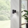 Kichler Cylinders 7" Outdoor Wall Sconce in a Black, 1-Light Exterior Wall Light, Cylinder Fixture, (7" H x 5" W), 9234BK