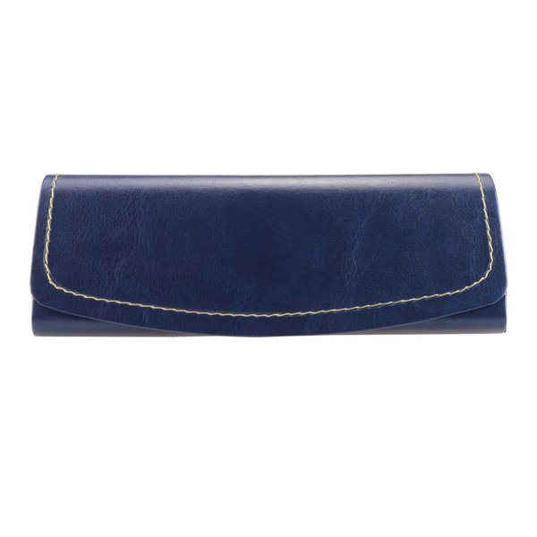 WANXIN Portable Eyeglass Case Eyeglasses Bag for Reading Glasses Spectacles and Small Sunglasses, Sturdy Pocket Size Cases (blue)