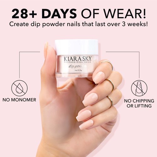 Kiara Sky Long Lasting Nail Dip Powder Brown Tones 1 oz, CEO