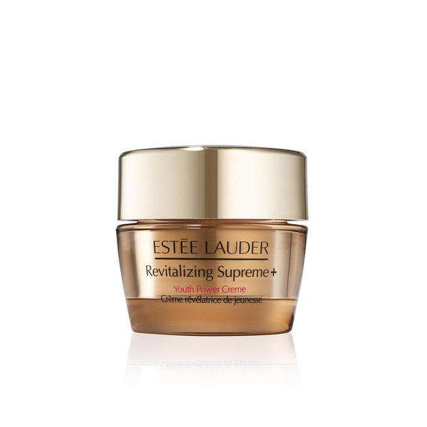 Estée Lauder Revitalizing Supreme+ Youth Power Cream Moisturizer with Hyaluronic Acid & Peptides, Anti Aging, 0.5 Ounce
