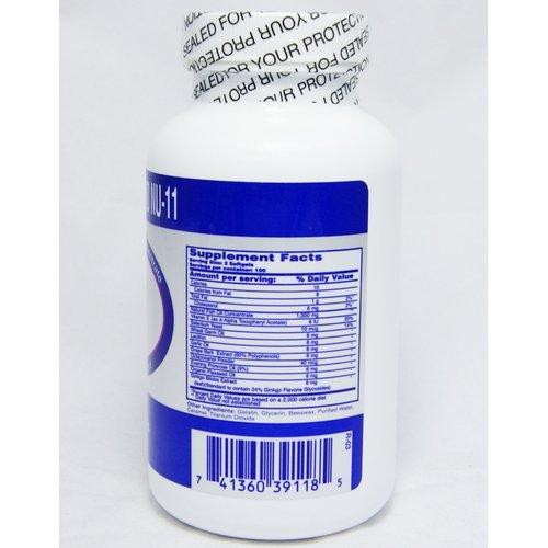 Marine Lipid Nu-11 in 1 Include : Fish Oil,soy Lecithin, Wheat Germ Oil, Selenlum Yeast, Garlic Oil, Grape Bark Extract, Vitamin E, Octacosand Powder, Evening Primross Oil, Orgenic Flaxseed Oil, Ginkgo Biloba Extract.