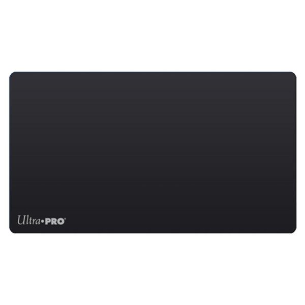 Ultra PRO Playmat for Card Games and Workstations, Solid Black, 84082