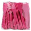 Pana Small 2.5" Spade Shaped Disposable Plastic Cosmetic Spatula for Mixing and Sampling Makeup, Skincare, Creams, Lotions, and Masks (Pink, 200pcs)