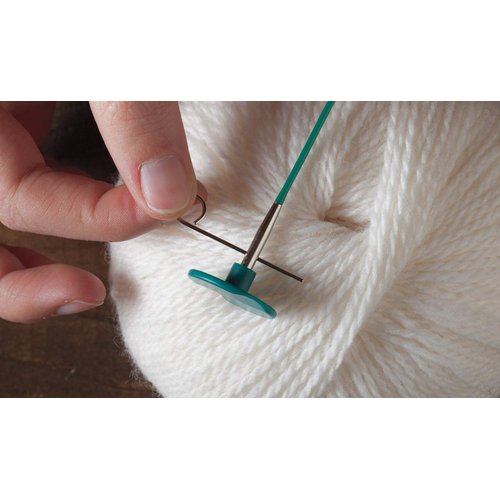 Knit Picks Options Interchangeable Circular Knitting Needle Cable - 16" Green