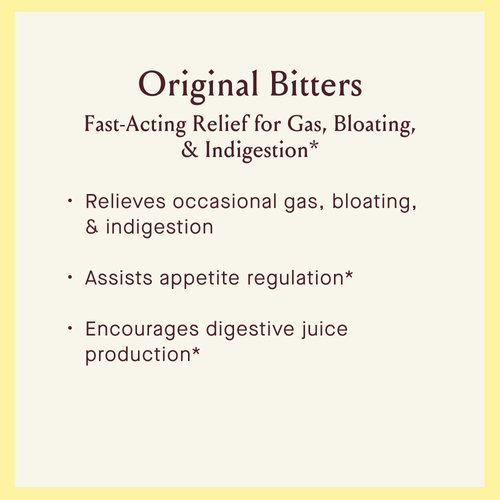 Urban Moonshine Original Bitters - Certified Organic - Bloating Relief - Supports Liver Function & Appetite Regulation* - Gentle Detox* - Digestive Bitters - Gluten Free Herbal Supplement - 2 Fl Oz