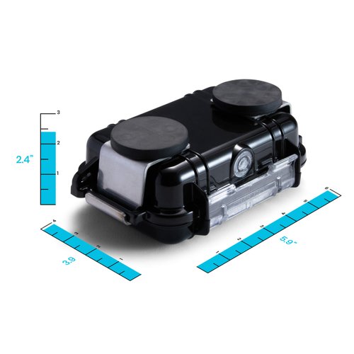 Spytec GPS 60 Day Extended Weatherproof Battery Pack for GL300 GPS Trackers for Cars, Vehicles and Equipment (Tracker Sold Separately)